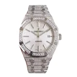Audemars Piguet Royal Oak 15400 “Iced Out” Super Clone Perfect Clone Quality