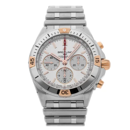 Breitling Chronomat B01 AB0134101G1A1 “White Dial Steel” Authentic Replica Edition