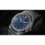 Audemars Piguet Royal Oak 67653BC.GG.1263BC.02 “Frosted” Blue Dial Collector's Clone 1:1 - Image 4