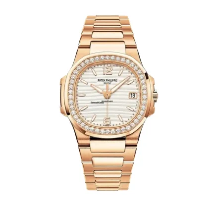 Patek Philippe Nautilus 7118/1200R-001 “Rose Gold Diamond Bezel” Luxury Clone Quality