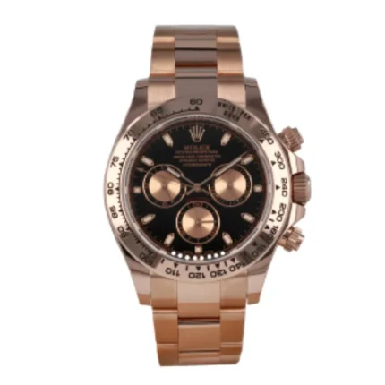 Rolex Daytona 116505 “Everose Black Dial” Supreme Replica Edition
