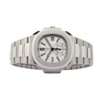 Patek Philippe Nautilus Chronograph 5980/1A-019 “White Dial” Precision Clone - Image 5