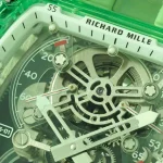Richard Mille RM 56-01 Tourbillon Green Transparent Superior Replica - Image 2