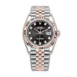 Rolex Datejust 126231 “Everose Motif Fluted” Detailed Replica