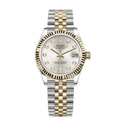 Rolex Lady-Datejust 279173 Silver Diamond Dial Deluxe Replica Edition