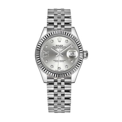 Rolex Lady-Datejust 279174 Silver Dial Jubilee Premium Replica 1:1