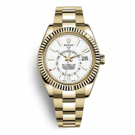 Rolex Sky-Dweller 326938 “Yellow Gold” High-End Replica 1:1