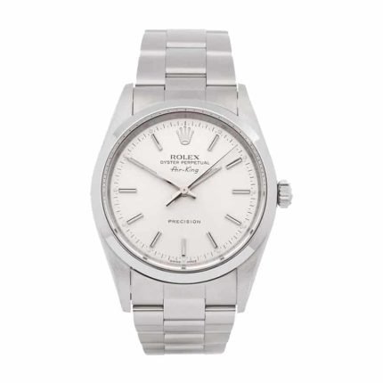 Rolex Air-King Stainless Steel White Dial 14000 Authentic Copy 1:1